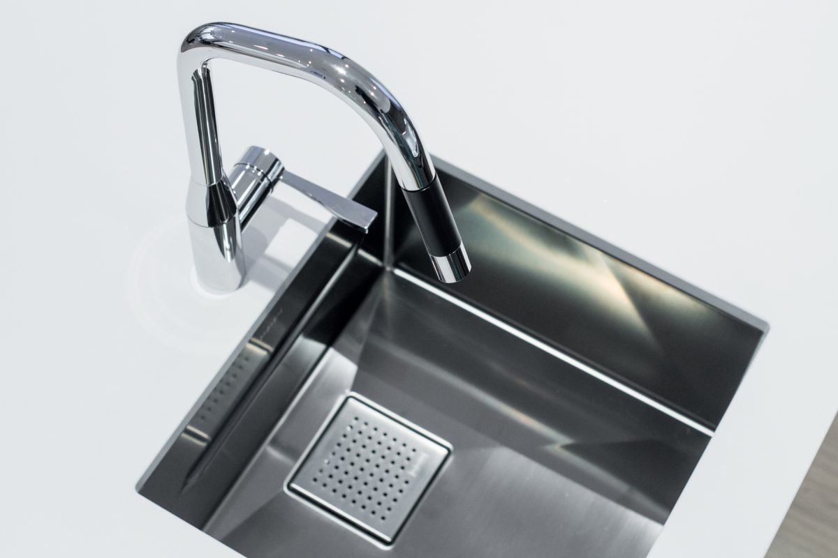 Bespoke Kitchen Sink at 200 East 21st Street, Gramercy Park Condo